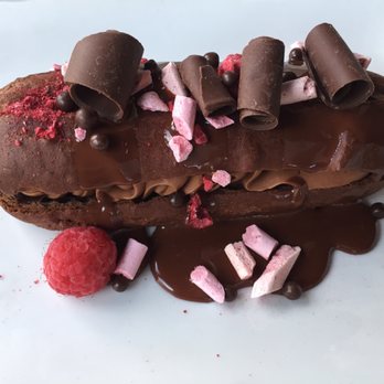 Cafe Lurcat - Dark Chocolate Eclair - New American Near Me - Minneapolis, Minnesota