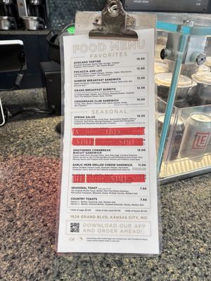 Menu photo 1 Messenger Coffee Kansas City, MO Menu photo 1 Messenger Coffee Kansas City, MO