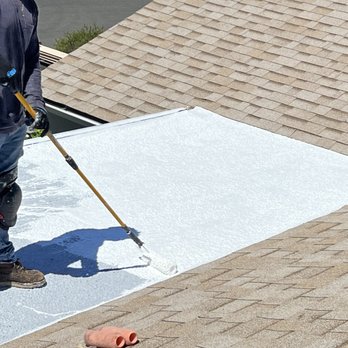 More Quality Roofing - Adding ACS Silicone - Roofing Near Me - San Jose, California More Quality Roofing - Adding ACS Silicone - Roofing Near Me - San Jose, California