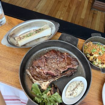 TSK Thames Street Kitchen - New York strip, bone marrow, and artichoke - New American Near Me - Newport, Rhode Island TSK Thames Street Kitchen - New York strip, bone marrow, and artichoke - New American Near Me - Newport, Rhode Island