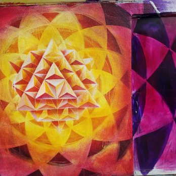 Thrive - beautiful artwork on the outside wall - Gluten-Free Near Me - Boulder, Colorado