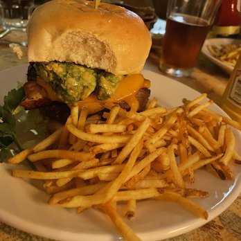 McPhee's Grill - Giant Koby burger and shoe string overdone fries. - Steakhouses Near Me - Templeton, California McPhee's Grill - Giant Koby burger and shoe string overdone fries. - Steakhouses Near Me - Templeton, California