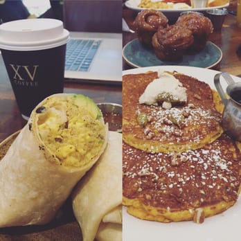 The Henry - Quinoa breakfast burrito and carrot cake pancakes! - New American Near Me - Phoenix, Arizona The Henry - Quinoa breakfast burrito and carrot cake pancakes! - New American Near Me - Phoenix, Arizona