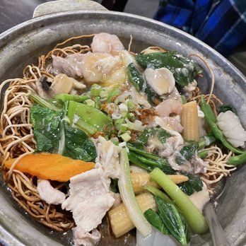 Banana Leaf - Clay Pot Noodle Soup - Malaysian Near Me - Houston, Texas