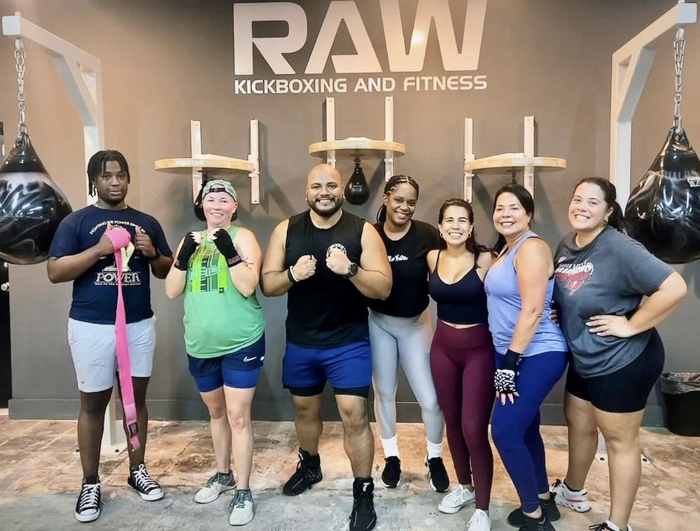 RAW Kickboxing & Fitness Logo