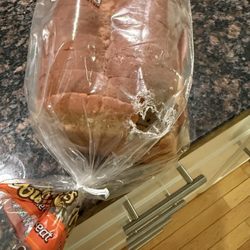Stop & Shop - Rodent chewed through bread.