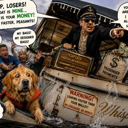 CAPTAIN CROOK WANTS YER MONEY!