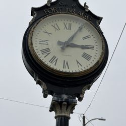 Guest House Museum - Clock outside the house.