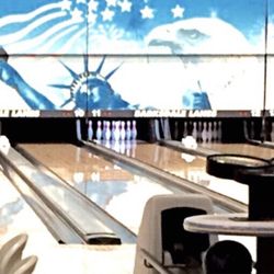 Barksdale Bowling Center - Bright and clean. I like the murals