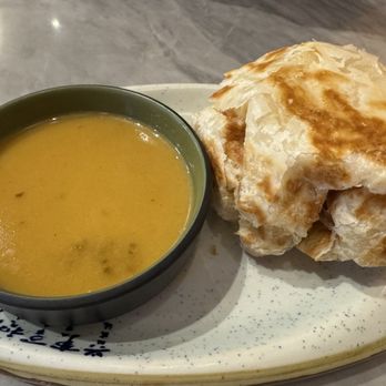 Phat Eatery - Roti canai with curry dip - Malaysian Near Me - The Woodlands, Texas Phat Eatery - Roti canai with curry dip - Malaysian Near Me - The Woodlands, Texas