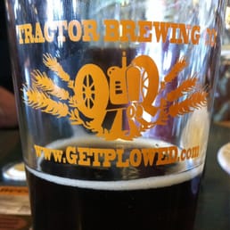 Tractor brewing is located at same locale at Ribs restaurant Tractor brewing is located at same locale at Ribs restaurant