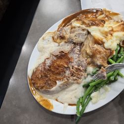 Country Pride - Chicken fried steak under cooked