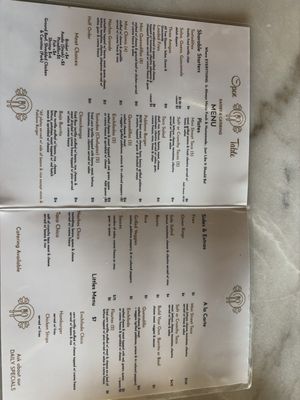 Menu photo 1 The Open Table-Outdoor Eatery Henrietta, TX Menu photo 1 The Open Table-Outdoor Eatery Henrietta, TX