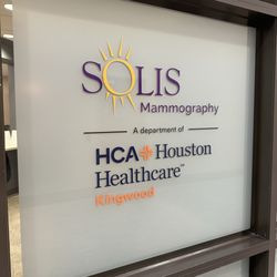 Solis Mammography - HCA Houston Healthcare - Front sign