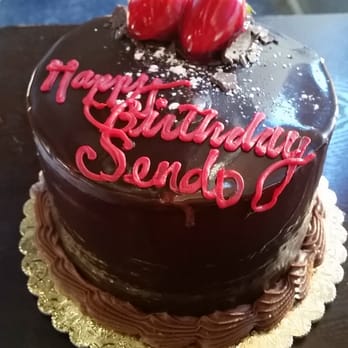 French's  Bakery - Chocolate cake with chocolate icing - Bakeries Near Me - Costa Mesa, California