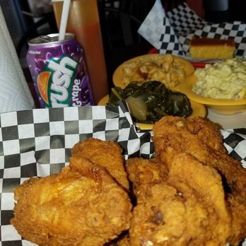 Uncle Andre's BBQ - 7 piece wing plate with two sides included...additional side and cornbread extra - Barbeque Near Me - Studio City, California Uncle Andre's BBQ - 7 piece wing plate with two sides included...additional side and cornbread extra - Barbeque Near Me - Studio City, California