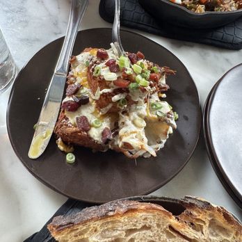 Cafe Robey - Loaded Potato Tots - Breakfast & Brunch Near Me - Chicago, Illinois Cafe Robey - Loaded Potato Tots - Breakfast & Brunch Near Me - Chicago, Illinois