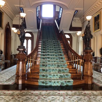 Iolani Palace - Grand Staircase - Museums Near Me - Honolulu, Hawaii