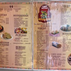 Taquitos Uruapan - Menu