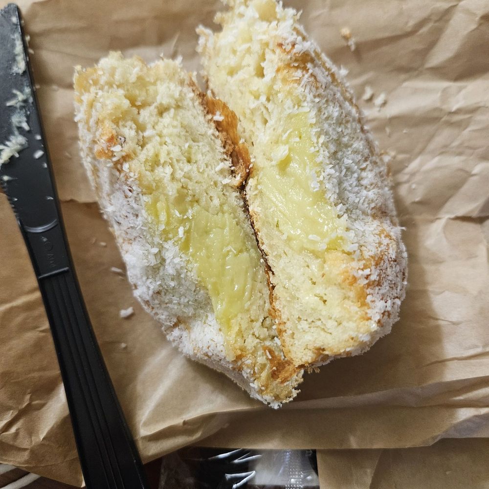 Ayu Bakehouse - Kaya bun cross section - Bakeries Near Me - New Orleans, Louisiana