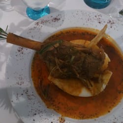 Denis Restaurant - Huge lamb shank!!!  Tasted as good as it looked!!