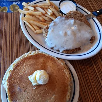 IHOP - 11/24/2024. Sides w/ country fried steak entrée ($15.99): fries were crispy yet tender, 3.5/5 stars. Pancakes crumbled & a tad dry, 2/5. - Breakfast & Brunch Near Me - San Diego, California IHOP - 11/24/2024. Sides w/ country fried steak entrée ($15.99): fries were crispy yet tender, 3.5/5 stars. Pancakes crumbled & a tad dry, 2/5. - Breakfast & Brunch Near Me - San Diego, California