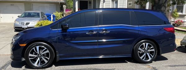 Photo of The Works Auto Body - Santa Clara, CA, US. Paid out of pocket for sliding door scratch while the van was in the shop for the insurance covered repairs