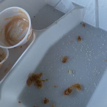 Raising Cane's Chicken Fingers - Salt that was on my food, I used all my sauce because it was the only thing that kind of helped with the salty taste through every bite - Fast Food Near Me - Pompano Beach, Florida Raising Cane's Chicken Fingers - Salt that was on my food, I used all my sauce because it was the only thing that kind of helped with the salty taste through every bite - Fast Food Near Me - Pompano Beach, Florida