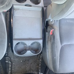 16 years of grime, old sticky residue and other disgusting particles. Bleh. 16 years of grime, old sticky residue and other disgusting particles. Bleh.