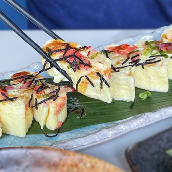 Hoshi Japanese Cuisine - Mentaiko Dashi Maki Tamago - Japanese Near Me - Vancouver, British Columbia Hoshi Japanese Cuisine - Mentaiko Dashi Maki Tamago - Japanese Near Me - Vancouver, British Columbia