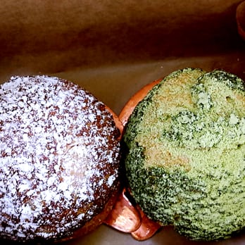 Bibble & Sip - Earl grey cream puff and green tea cream puff - Coffee & Tea Near Me - New York, New York Bibble & Sip - Earl grey cream puff and green tea cream puff - Coffee & Tea Near Me - New York, New York