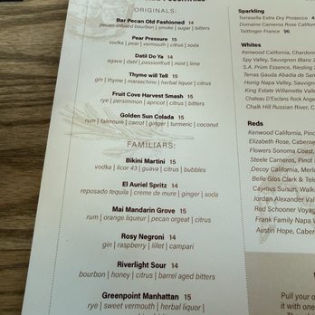 Pecan Craft Kitchen - Cocktail menu - Southern Near Me - St Johns, Florida Pecan Craft Kitchen - Cocktail menu - Southern Near Me - St Johns, Florida