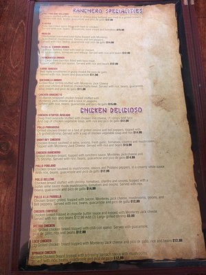Menu photo 5 10 De Mayo Liberty, TX