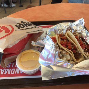 Taco John's - Street taco trio with side of chips - Mexican Near Me - Douglas, Wyoming