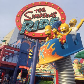 The Simpsons Ride - Amusement Parks Near Me - Universal City, California The Simpsons Ride - Amusement Parks Near Me - Universal City, California