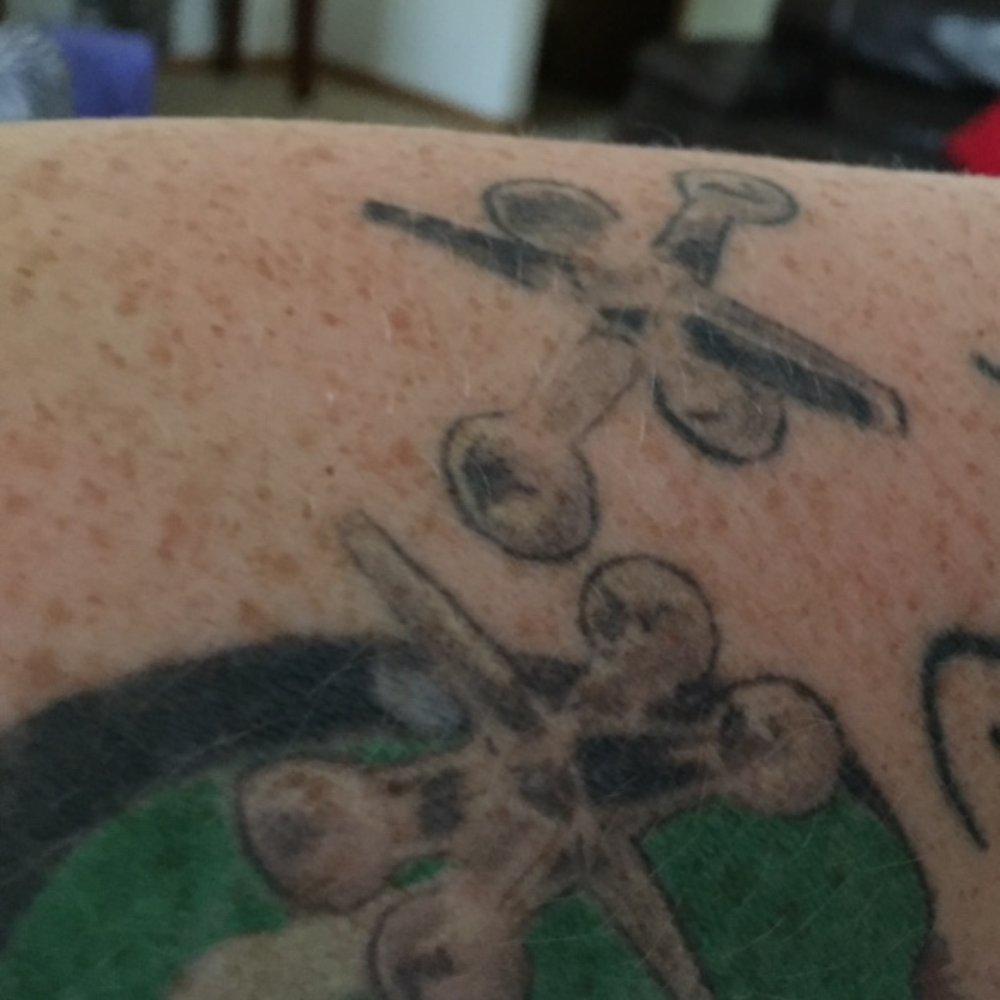 DragonsBane Tattoo - botched tattoo by Sean at Dragonsbane... will NEVER go there again - Tattoo Near Me - Lafayette, Indiana