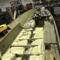 Reynolds Advanced Materials - Detroit - New flotation foam in my Lund