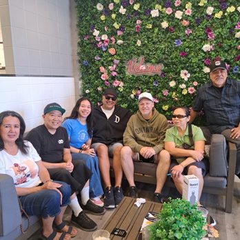 Flavor Theory - Yelp friends. (L to R) Rosemary F., Joel S., my daughter, Lauren M., yours truly, Raymond G., Jennifer W. & Raymond's friend. - Acai Bowls Near Me - Upland, California Flavor Theory - Yelp friends. (L to R) Rosemary F., Joel S., my daughter, Lauren M., yours truly, Raymond G., Jennifer W. & Raymond's friend. - Acai Bowls Near Me - Upland, California