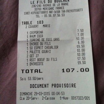 Le Fils du Boucher - Steakhouses Near Me - Mérignac, 33