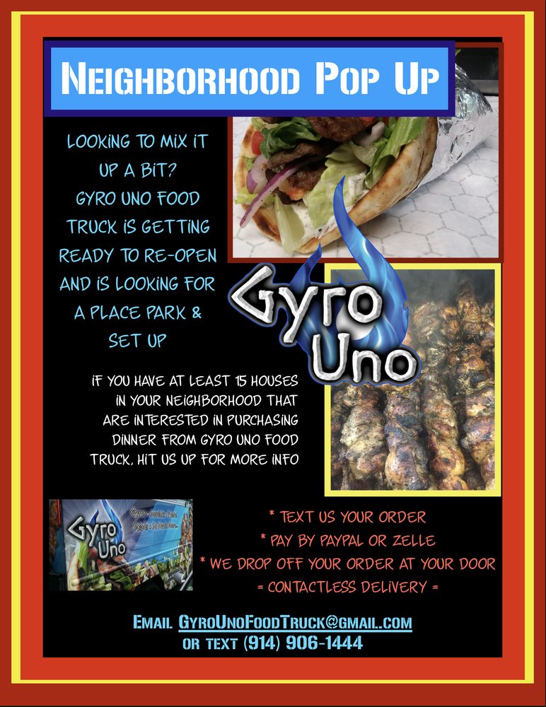 GYRO UNO FOOD TRUCK Updated July 2024 50 Photos Maryknoll, New York Food Trucks