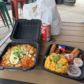 Krunchie Bliss - Pancit Palabok and Krunchie Grilled Chicken - Food Trucks Near Me - Hillsboro, Oregon