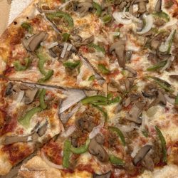 Three Brothers Italian Restaurant - Very little toppings on a pizza that I created where is the ground beef that I paid for?