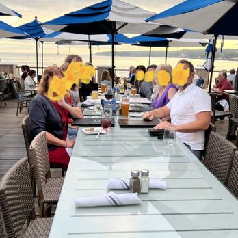 1606 Restaurant & Oyster Bar - The deck area had great views and also fire pits (not shown here) - New American Near Me - Gloucester, Massachusetts