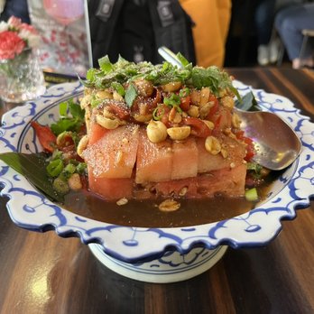 LaoTable - Watermelon peanut salad - Laotian Near Me - San Francisco, California