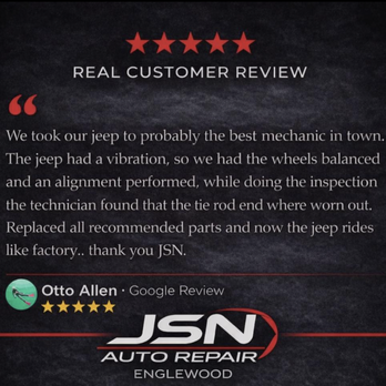 JSN Auto Repair - Tires Near Me - Venice, Florida