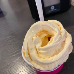 Vanilla + peach add in Vanilla + peach add in