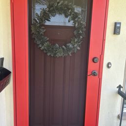 Front screen door Front screen door