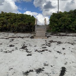 Beach entrance