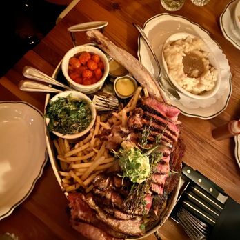 Maison Pickle - Tomahawk steak dinner - Cocktail Bars Near Me - New York, New York