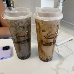 Lazy Dog - Bubble tea - Oreo and Tiramisu